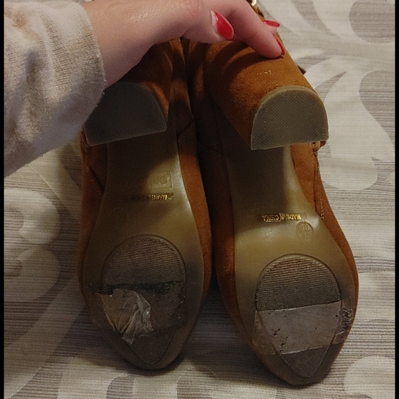 Tan Booties - Picture 3 of 3